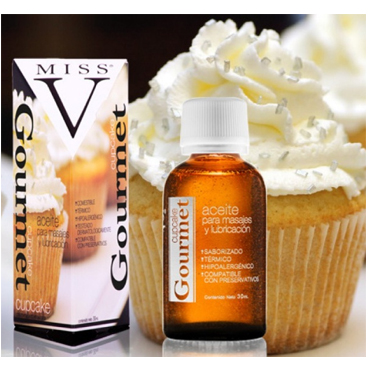 MISS V - Aceite lubricante comest. Gourmet Cupcake